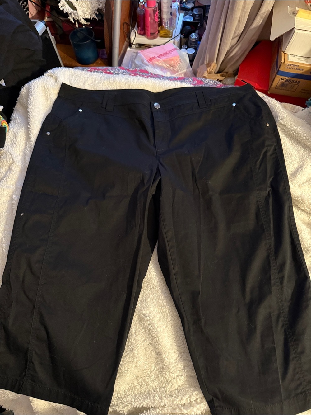 Style & Co. Black Chino Shorts